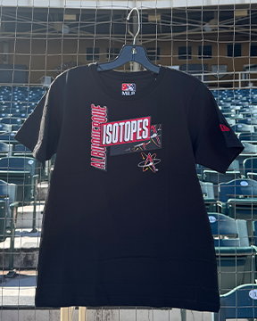 Albuquerque Isotopes Tee-Yth 1983