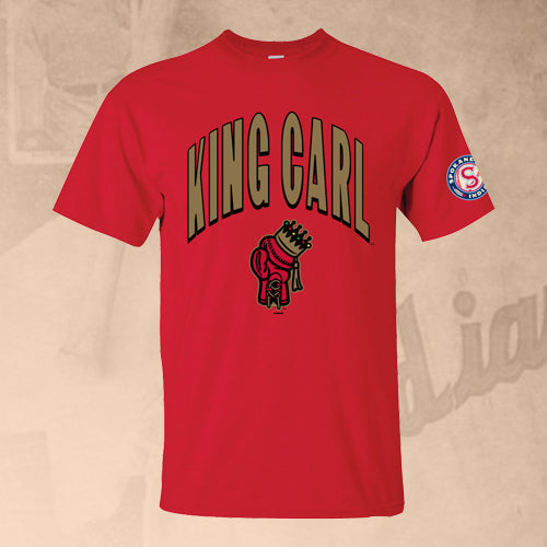 Spokane Indians Red King Carl Tee