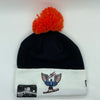 Delmarva Shorebirds Marvel's Defenders of the Diamond New Era Pom Pom Knit Beanie