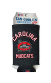 Carolina Mudcats Tall Boy Black Koozie