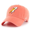 Myrtle Beach Pelicans 47 Brand Ladies Grapefruit Alt Clean Up Cap