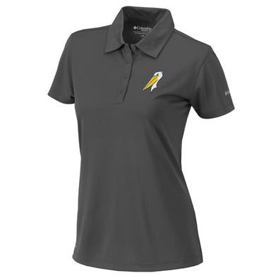 Myrtle Beach Pelicans Columbia Sportswear Ladies Forged Iron Omni Wick Birdie Alternate Polo