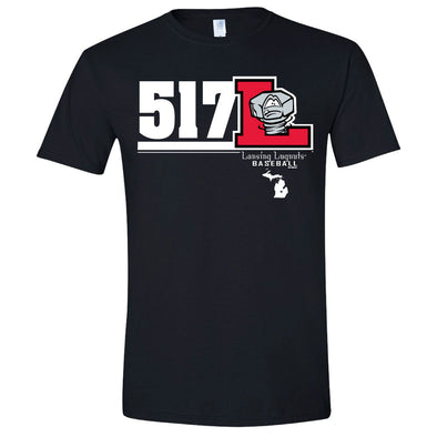Lansing Lugnuts "517" T-shirt