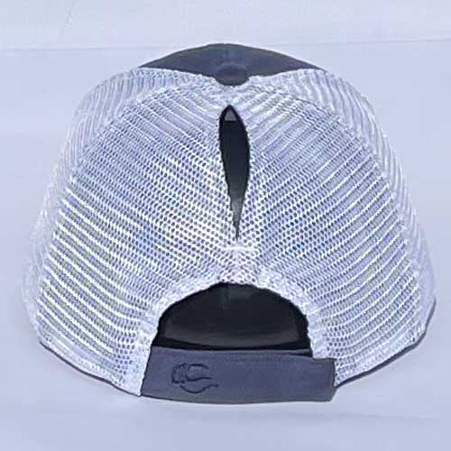 Myrtle Beach Pelicans Outdoor Cap Ladies Navy Ponytail Mesh Back Adjustable Cap