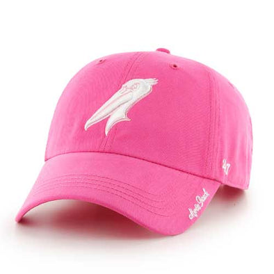 MYRTLE BEACH PELICANS 47 BRAND LADIES PINK MIATA CAP