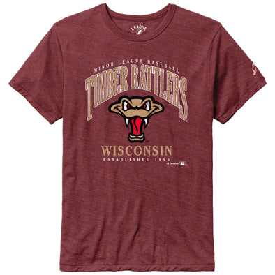 Timber Rattlers League Cardinal Victory Falls Tee