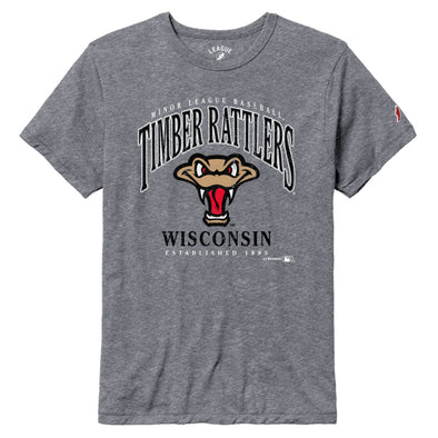 Timber Rattlers League Fall Heather Victory Falls Tee