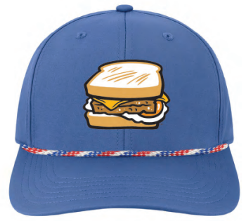 Delmarva Shorebirds Legacy Scrapple Back Nine Adjustable Rope Cap