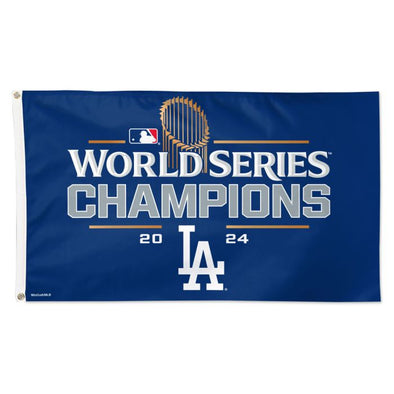 Los Angeles Dodgers 2024 Wincraft World Series Champions Flag