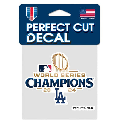 Los Angeles Dodgers 2024 Wincraft World Series Champions Decal Sticker