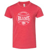 Lynchburg Hillcats Youth Heather Red Tee