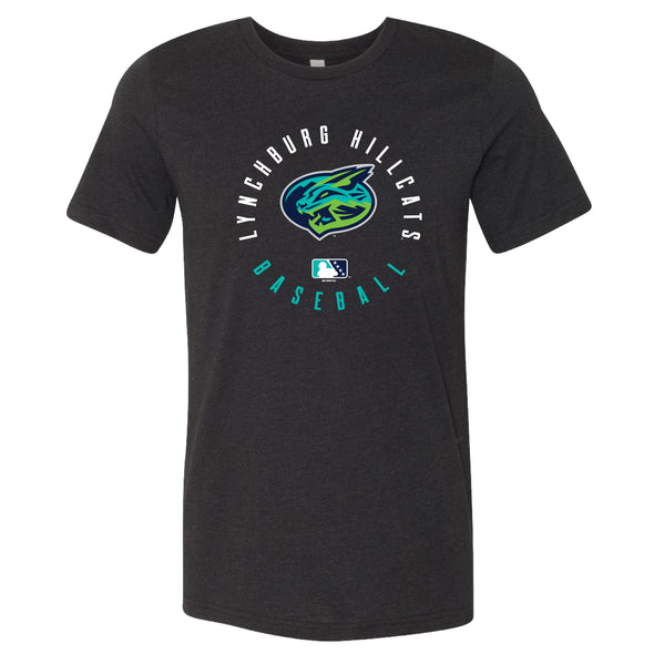 Lynchburg Hillcats Black Heather Tee