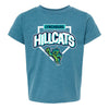 Lynchburg Hillcats Teal Toddler Tee