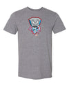 Lansing Lugnuts Marvel’s Defenders of the Diamond Primary Logo Adult T-shirt