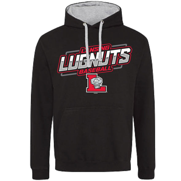 Lansing Lugnuts Pullover Hooded Sweatshirt