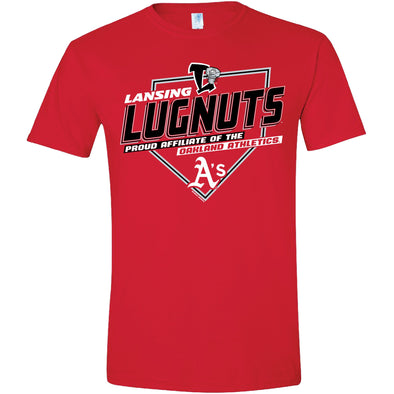 Lansing Lugnuts Softstyle Cotton Affiliate T-shirt