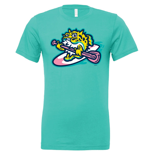 Jersey Shore BlueClaws TNC Locals Primary Logo Tee in Teal