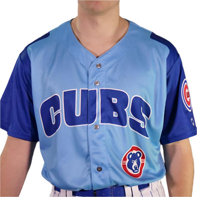 South Bend Cubs Toddler Light Blue Jersey