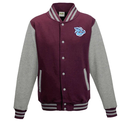 Lehigh Valley IronPigs Burgundy Letterman Jacket