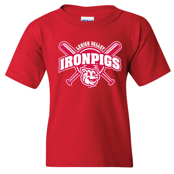 Lehigh Valley IronPigs Red Youth Tee