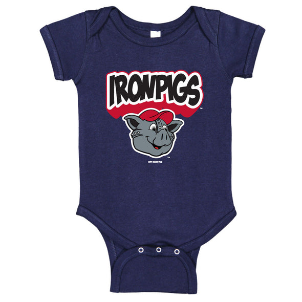 Lehigh Valley IronPigs Ferrous Infant Baby Onesie