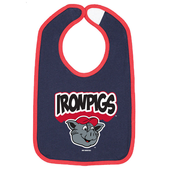 Lehigh Valley IronPigs Ferrous baby Bib