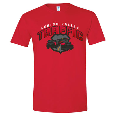 Lehigh Valley IronPigs Red Traffic Tee
