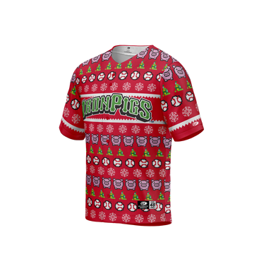 Lehigh Valley IronPigs Ugly Holiday Sweater  Replica Jersey