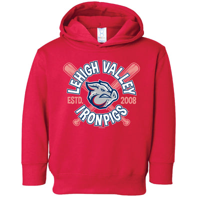 Lehigh Valley IronPigs Red Toddler Hoodie