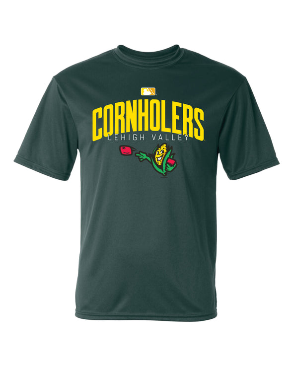 Lehigh Valley IronPigs Cornholers Dri-Fit Perfomance Tee