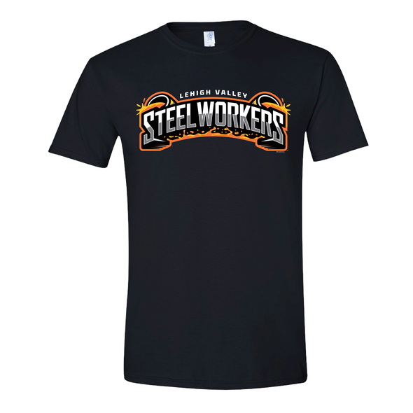 Lehigh Valley IronPigs Steelworkers Black Tee