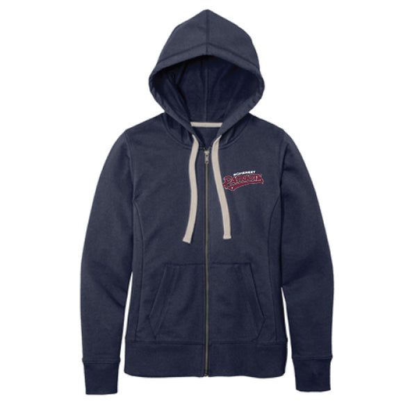 Somerset Patriots Women's Re-Fleece Full Zip Hoodie