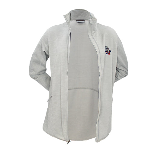 Ladies Grey Sapphire Trail Fleece Jacket Primary