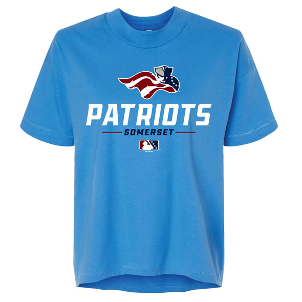 Somerset Patriots Women's Trade Wind Oversized Hi-Low Knoxville Tee