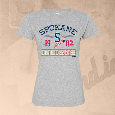 Spokane Indians Ladies Heather Yosemite Tee