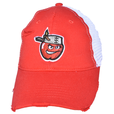 Fort Wayne TinCaps Ladies Lumi Red Ponytail Cap