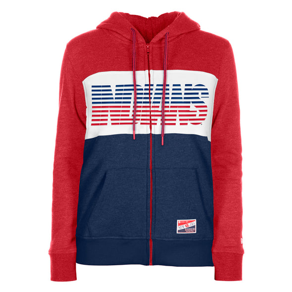 Spokane Indians Ladies New Era Full-Zip Hooded Sweatshirt