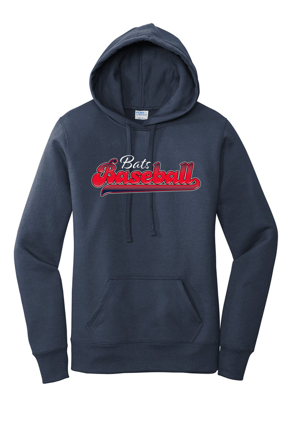 Louisville Bats Ladies Bubble Script Hoodie