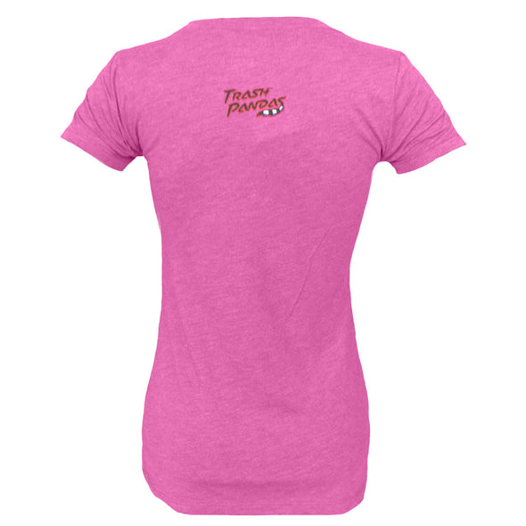 Ladies Pink Sugar Skull T-shirt