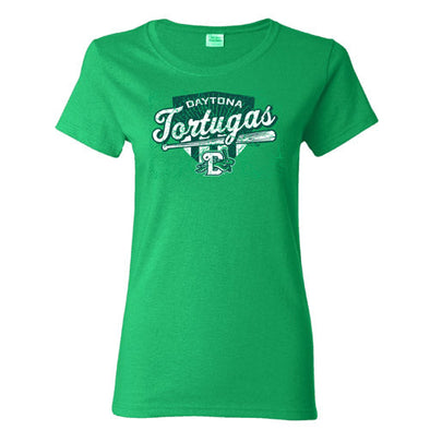 LADIES IRISH GREEN TELESCOPE T-SHIRT