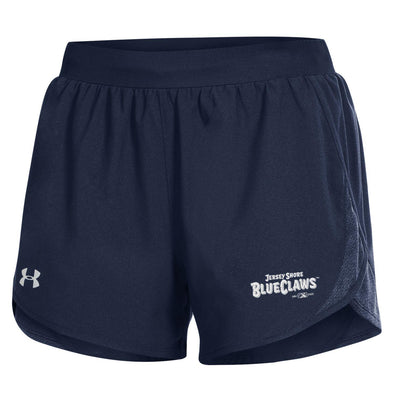 Jersey Shore BlueClaws UA Ladies Navy Shorts