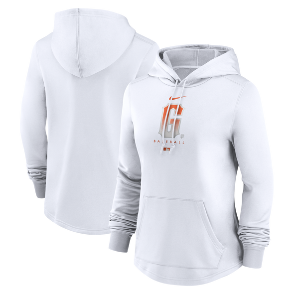 LADIES WHITE SF CITY CONNECT HOOD, SAN FRANCISCO GIANTS