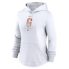 LADIES WHITE SF CITY CONNECT HOOD, SAN FRANCISCO GIANTS