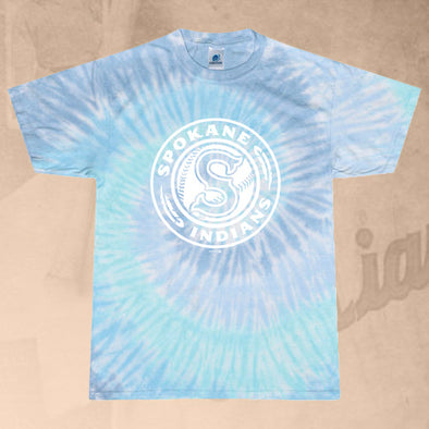 Spokane Indians Lagoon Tie Dye Tee