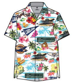 Lakeland Flying Tigers Hawaiian Shirt
