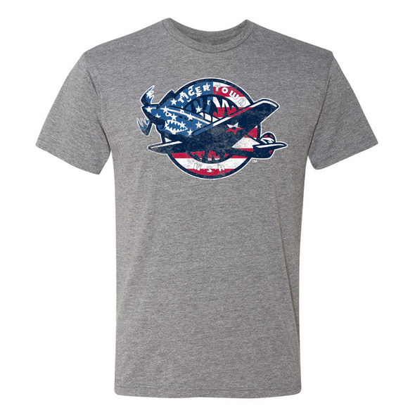 Lakeland Flying Tigers Patriotic T-Shirt - BP Logo