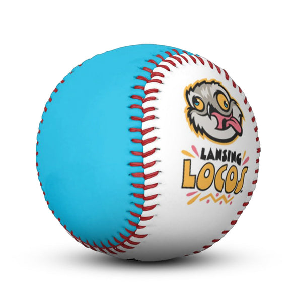 Lansing Locos Blue/White Baseball