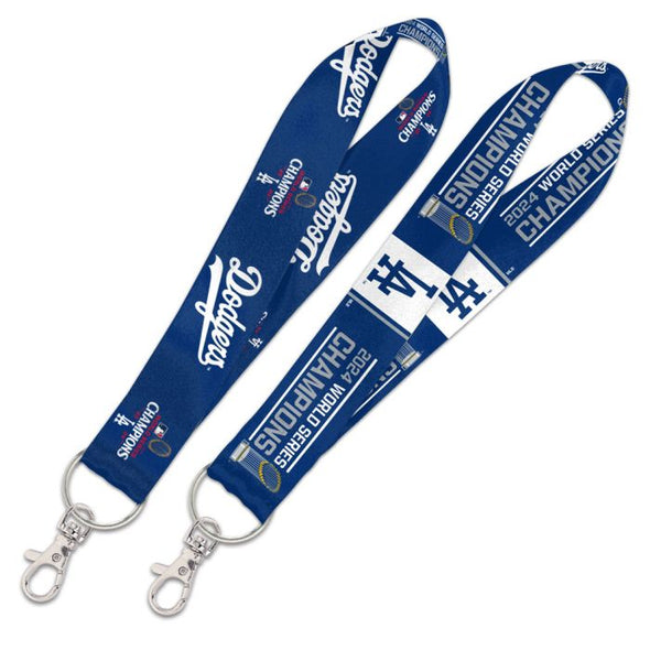 Los Angeles Dodgers 2024 Wincraft World Series Champions Keystrap Lanyard