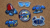 Jersey Shore BlueClaws Logo Lapel Pins