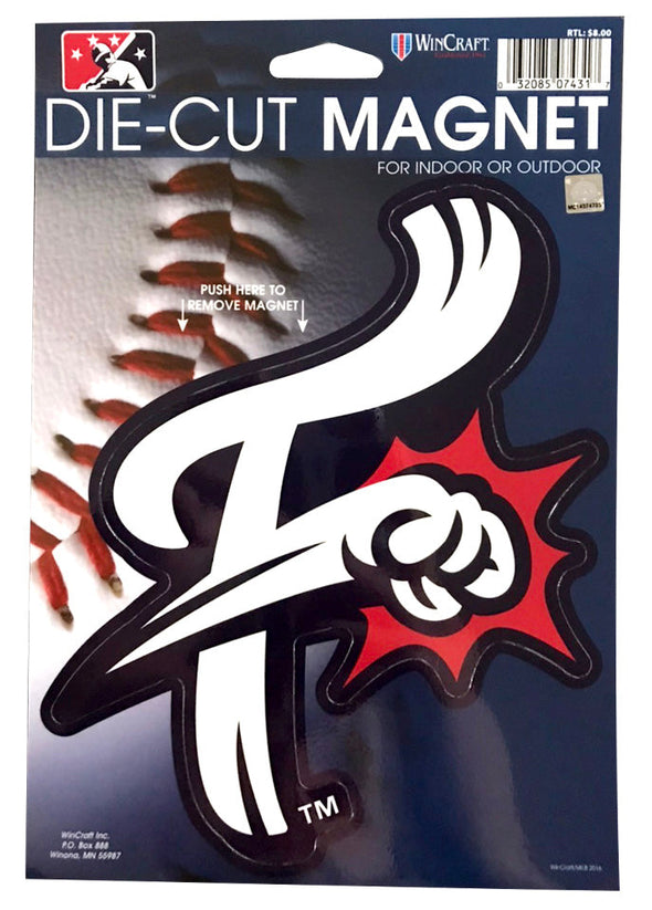 WinCraft Reading Fightin Phils Large F-Fist Magnet